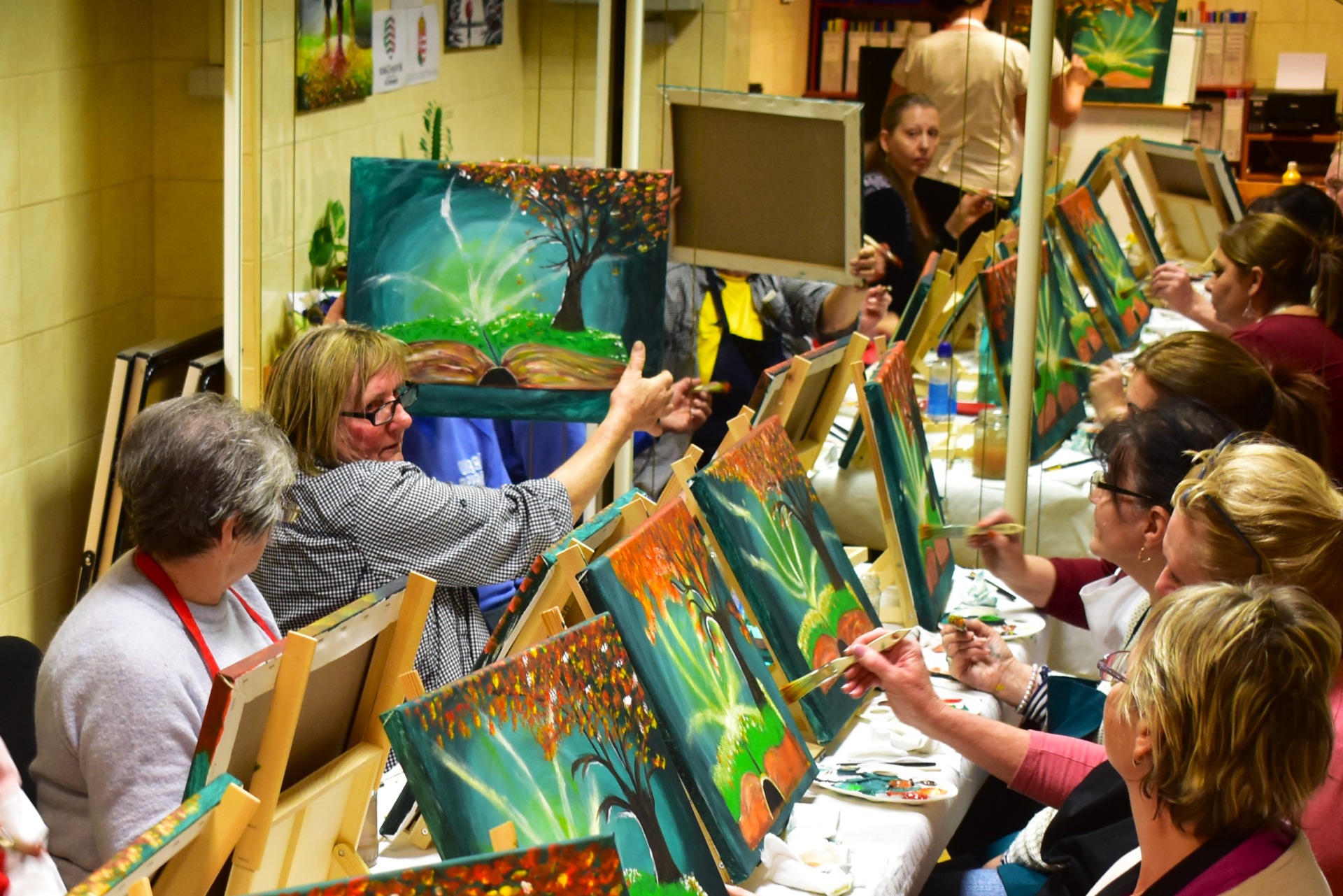 Így bontakozik ki a vásznon a téma